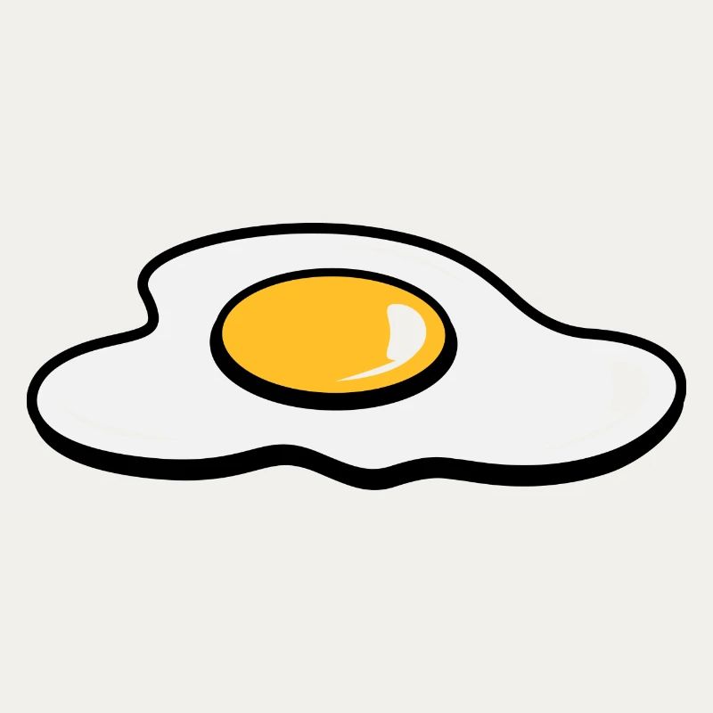 A fried egg