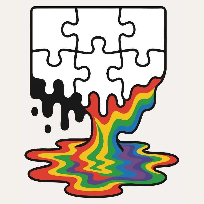 Rainbow Melt Puzzle Splash
