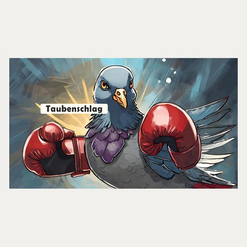 Pun ambiguous expression Taubenschlag pigeon loft