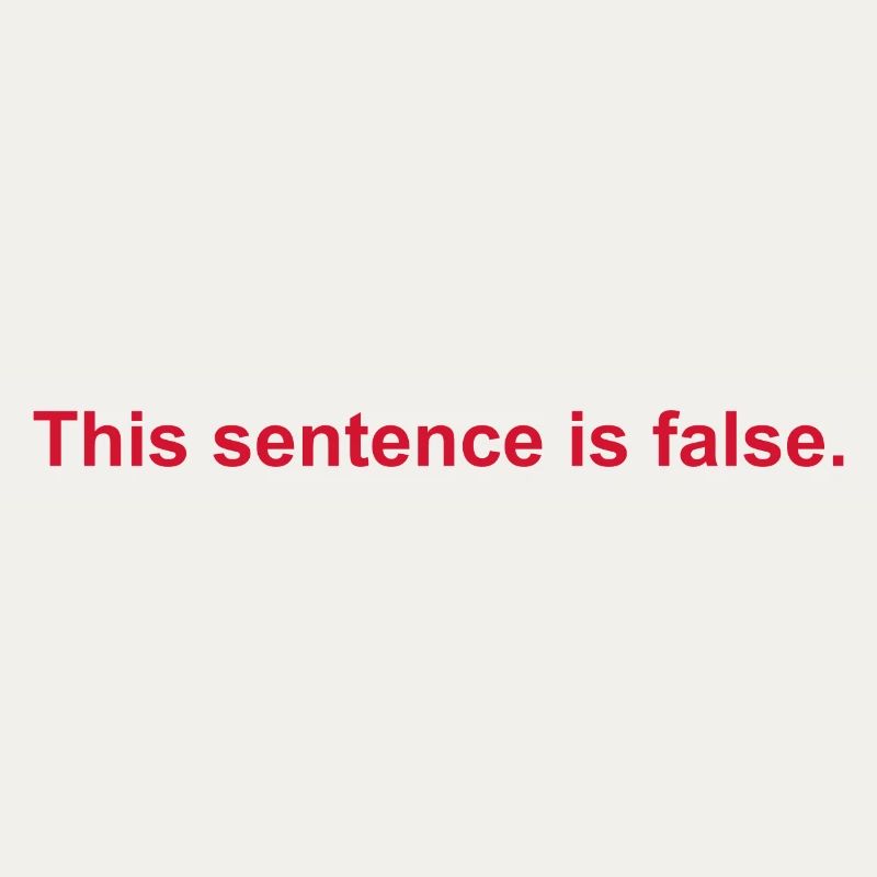 This Sentence Is False