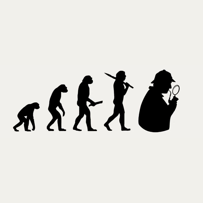 sherlock holmes Evolution Fortschritt Entwicklung