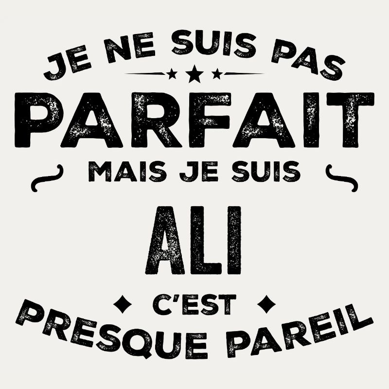 Ali – ein lustiger und stolzer Vorname, Legende