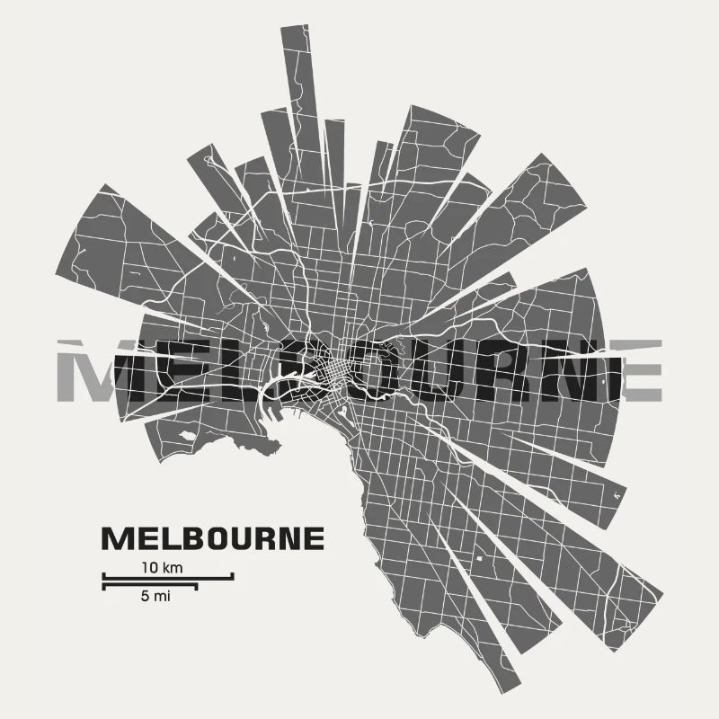 Melbourne Map