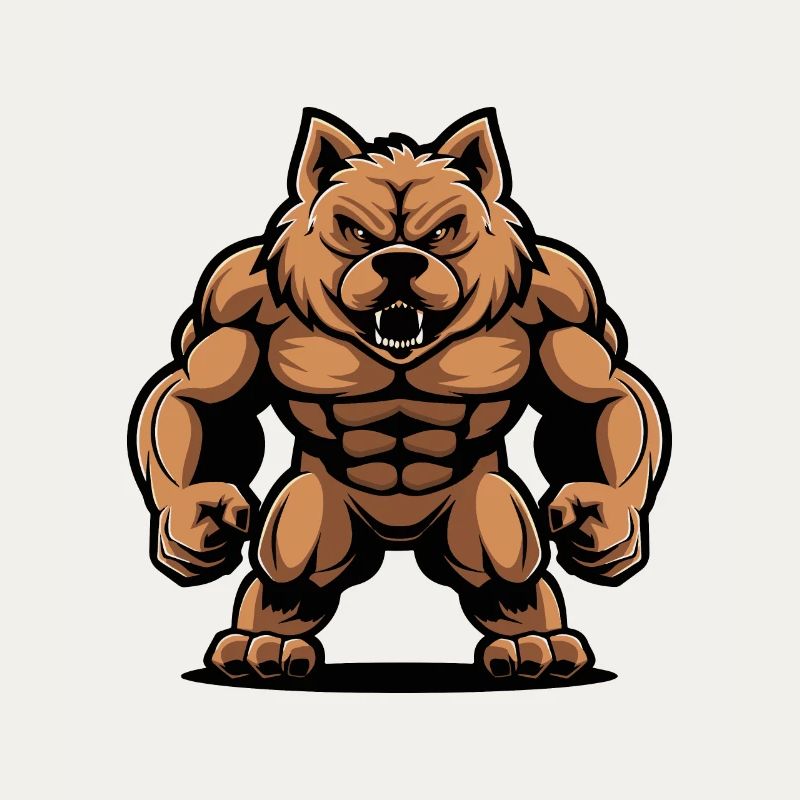 Chow Chow Chien Muscles Musculation