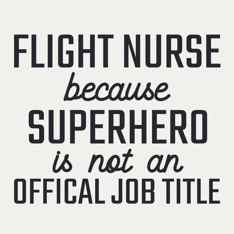 Flight Nurse Superhero Luftrettung