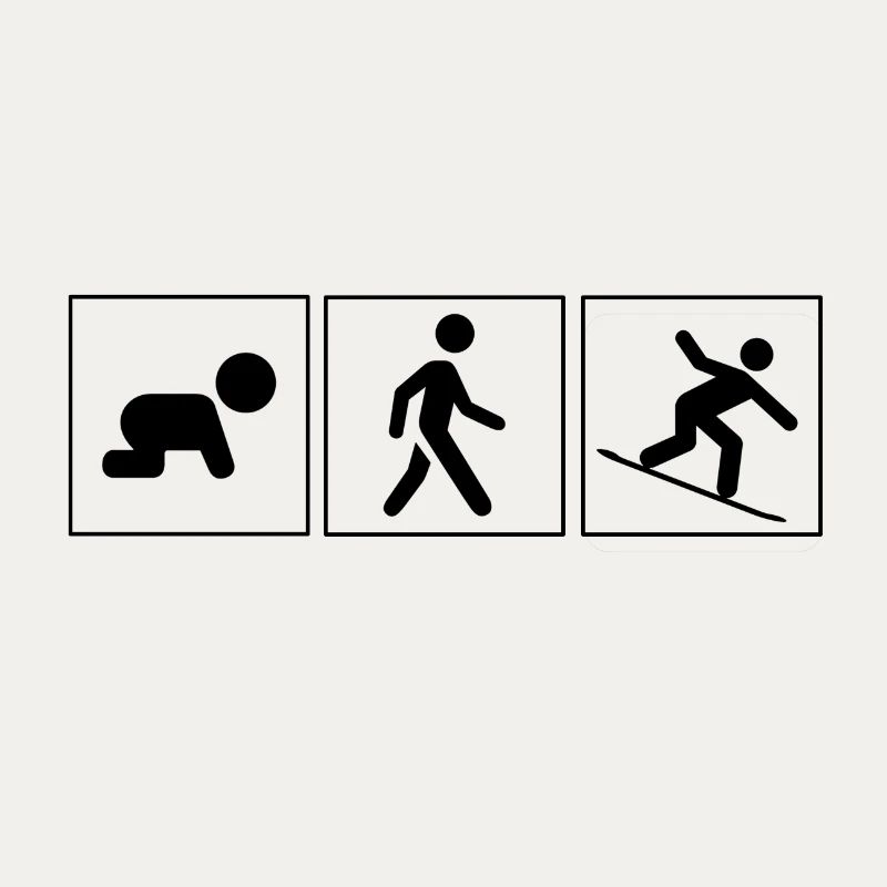 Snowboarder Evolution Snow Boarder Gift