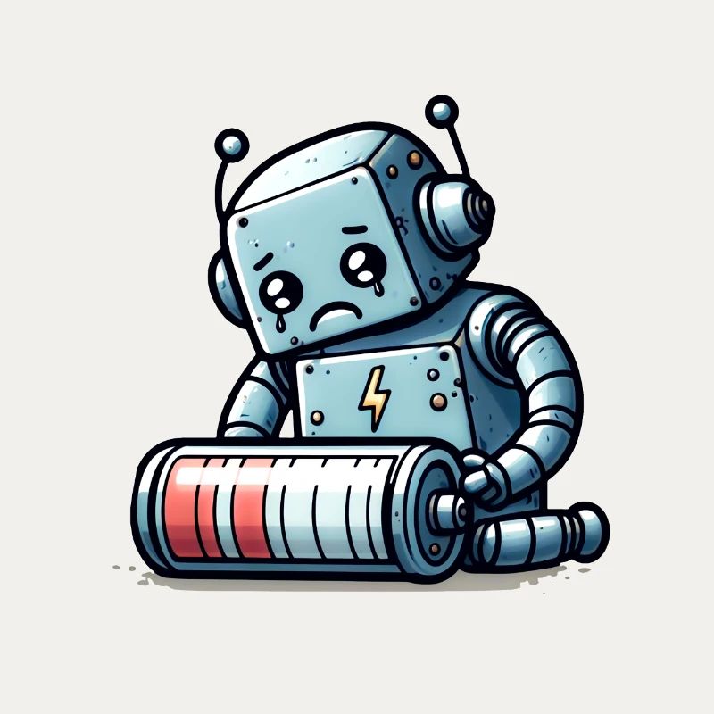 Robot Low Battery Robo-Problems