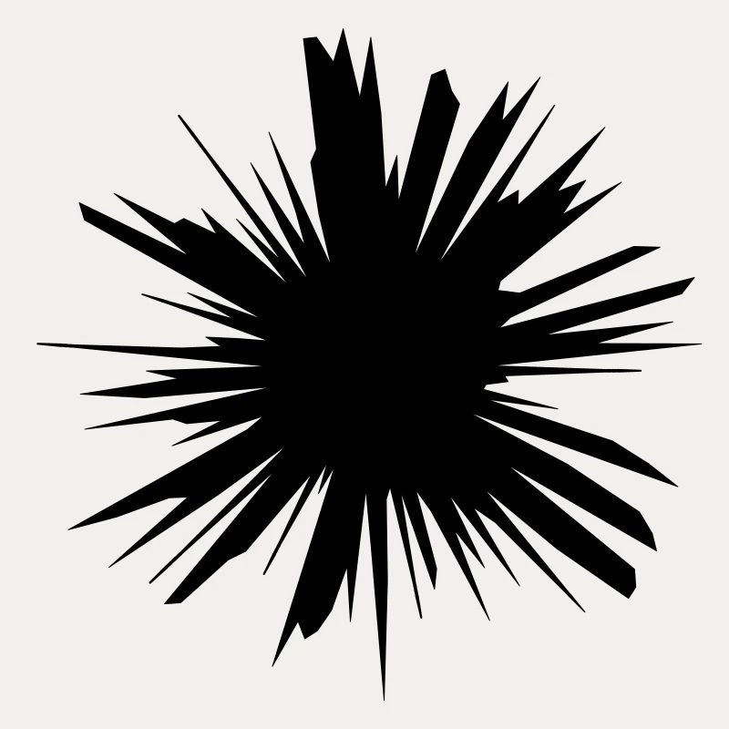 Conception de blast explosion destruction