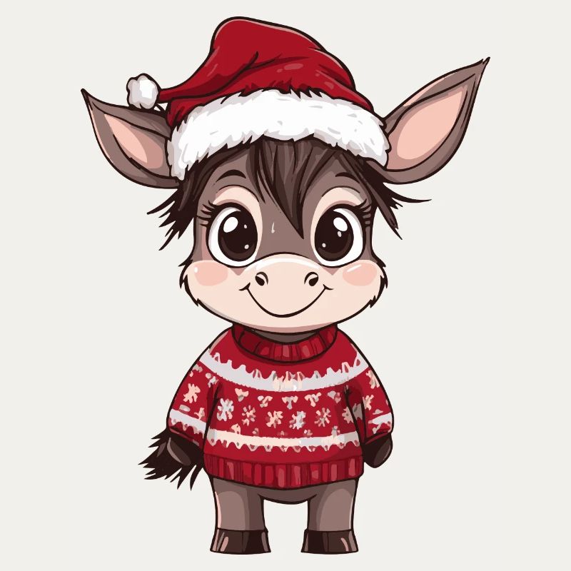 Donkey Christmas Comic