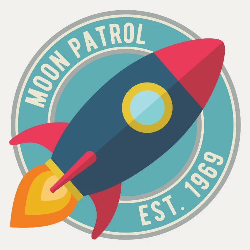 Fusée Moon Patrol Rocket
