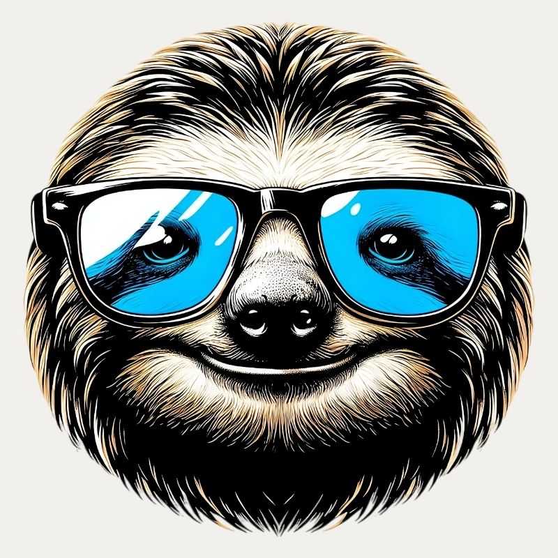 Sloth with Sunglasses
