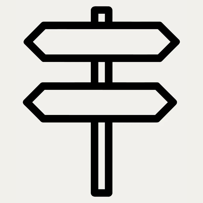 panneau directionnel