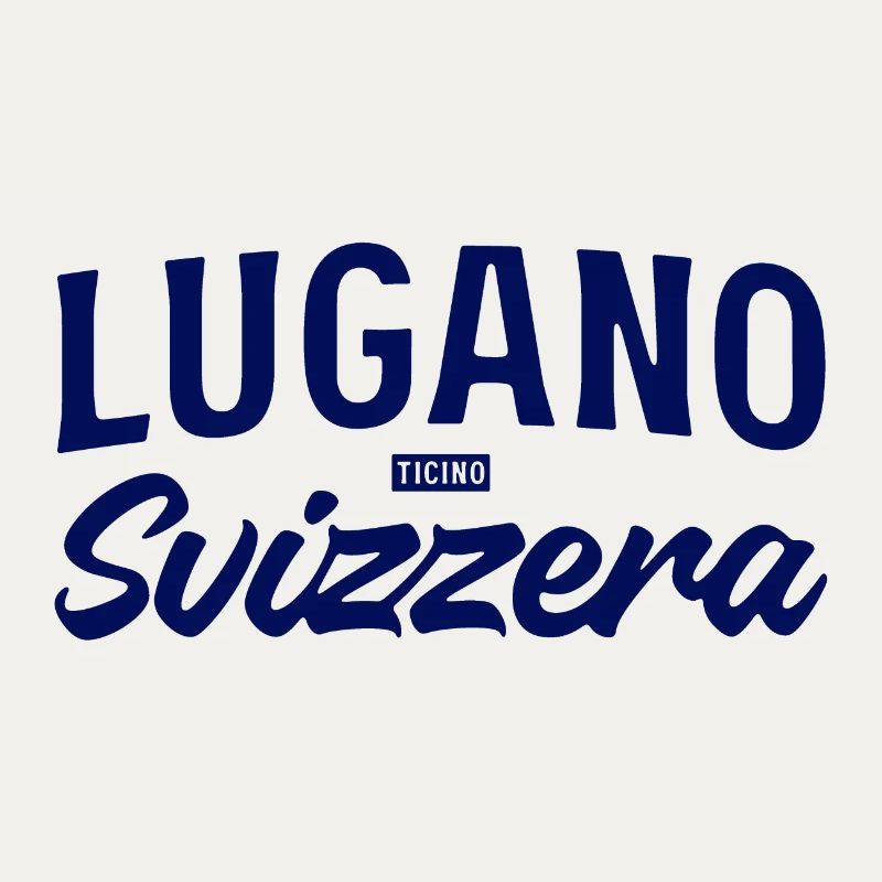 Lugano Svizzera Script Design