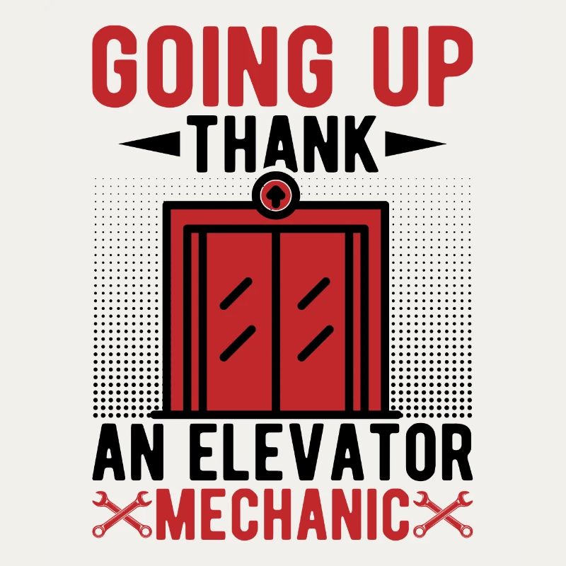 Going Up Thank An Elevator Mechanic Gift