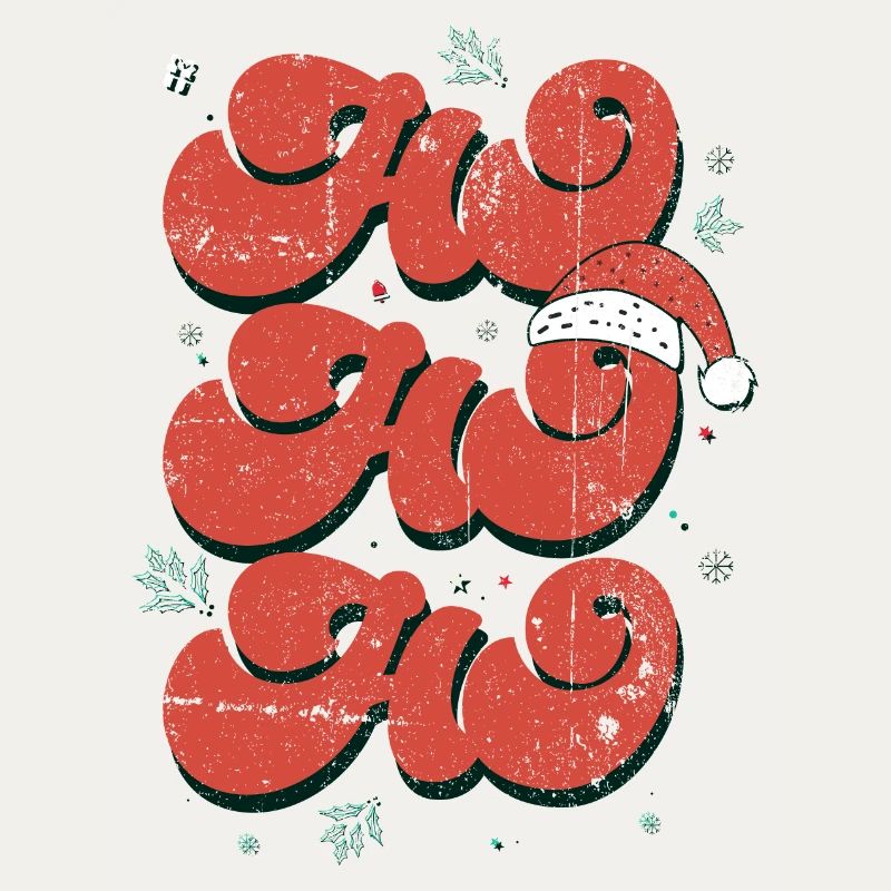 Ho Ho Ho Festive Script