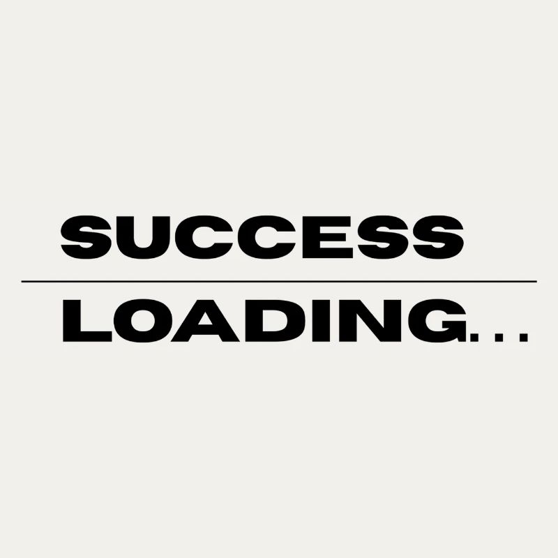 Success Loading - Conception de citations motivantes
