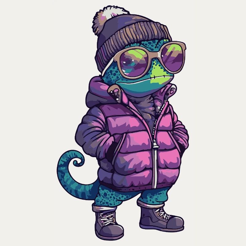 Chameleon Cool Comic