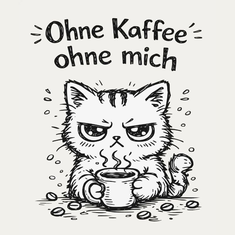 Cat Coffee Grimace