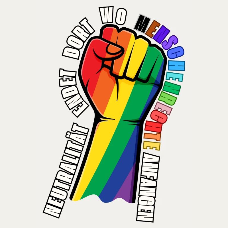 Statement Stickers Human Rights