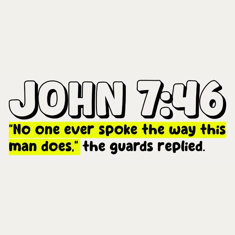 Jean 7:46 | Citation de la Bible