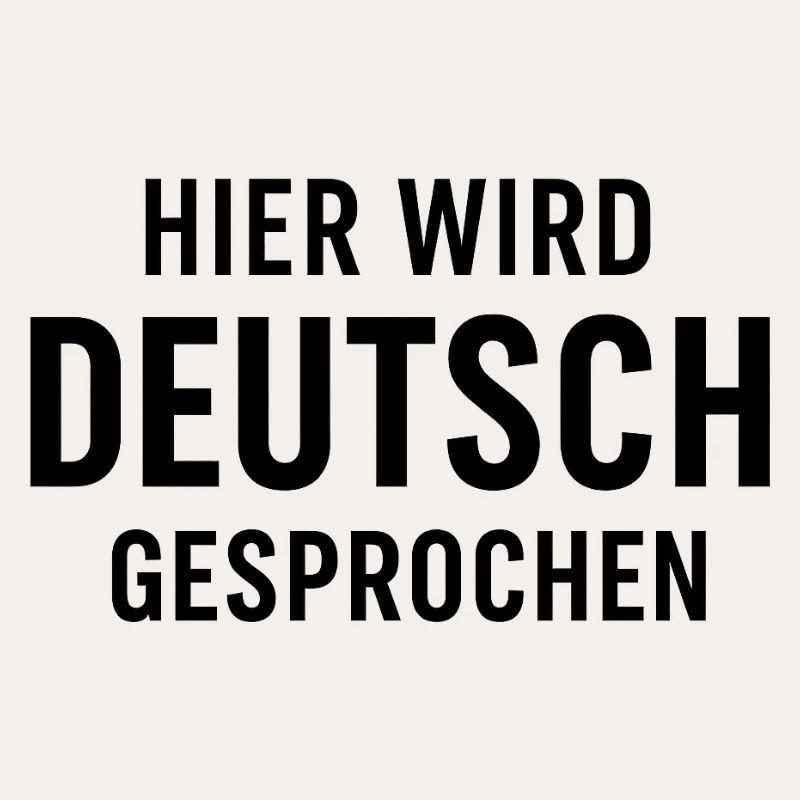 Hier Wird Deutsch Gesprochen