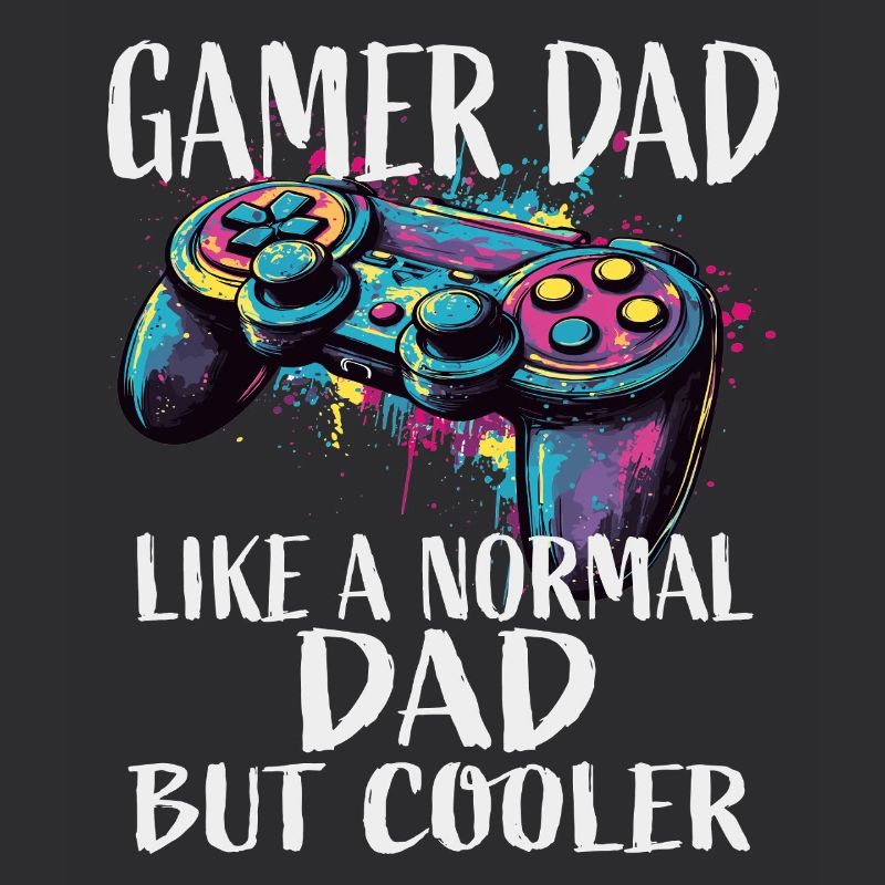 Gamer Dad Cooler Controller Splash