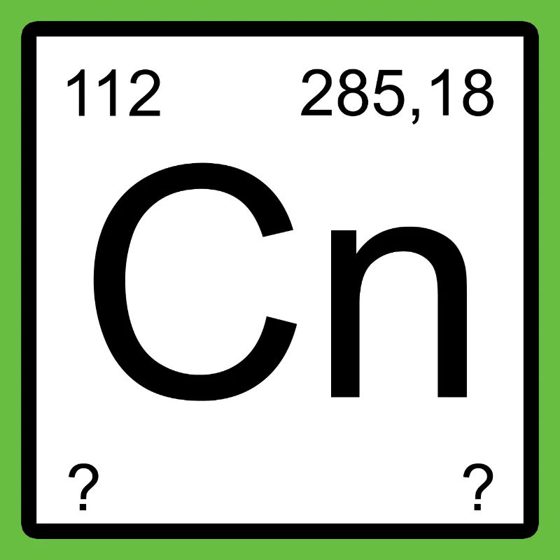 Copernicium Element Block Tee