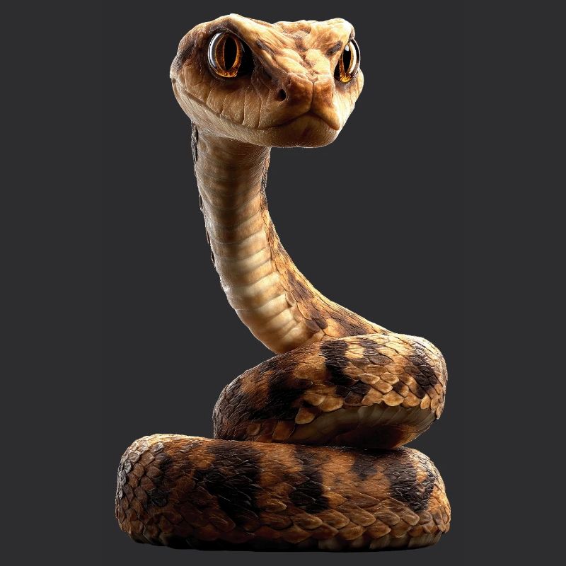 serpent, python, cobra, serpent à sonnettes, serpents