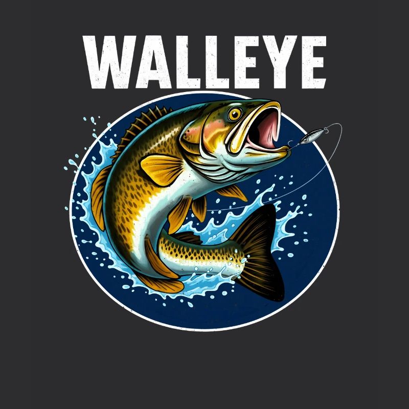 Motif de poisson sauté de doré jaune