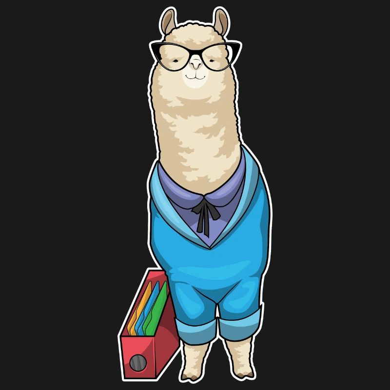 Alpaca Secretary Folder Office