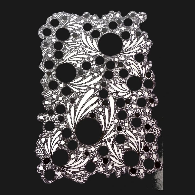 Leaf Blowing Lace Pattern