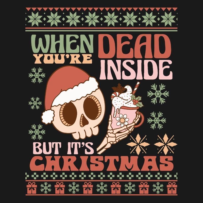 Pull de Noël moche