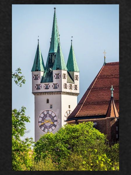 Straubing city tower
