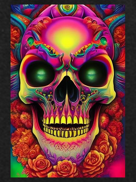 Abstract Skull