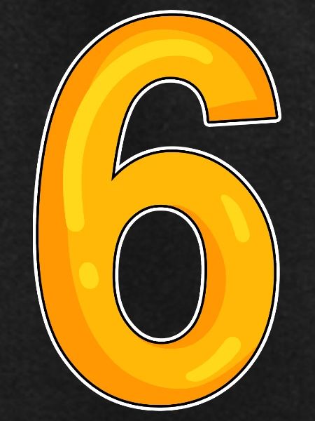 Number 6 Number