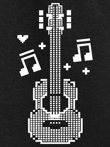Ukulele Pixel Art