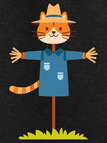 Scarecrow Cat