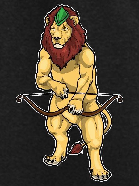 Lion Archer Bow