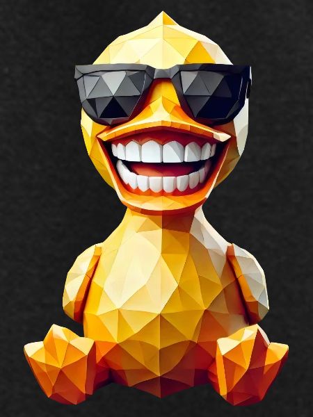 Yellow duck sunglasses