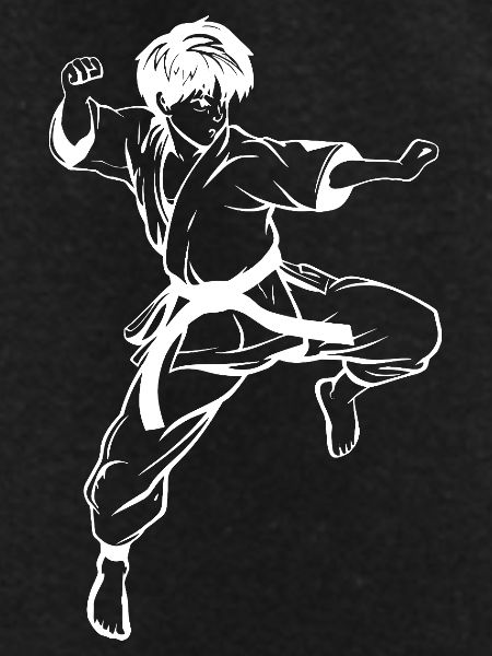 Karate Boy Sketch