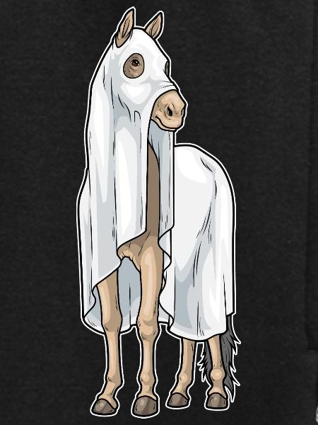 Horse Halloween Ghost
