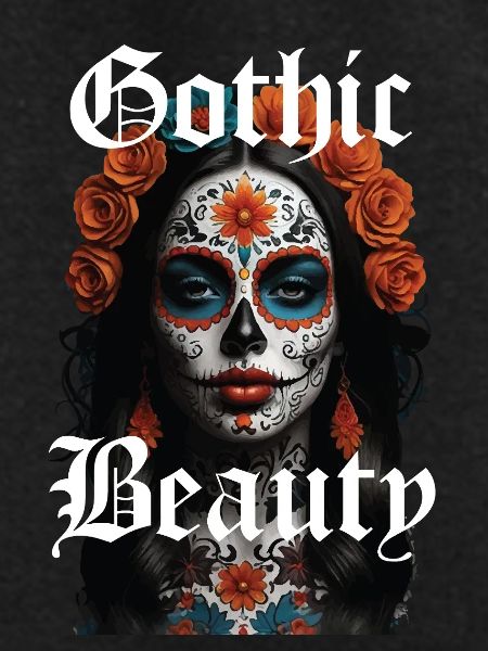 Gothic Beauty Sugar Skull