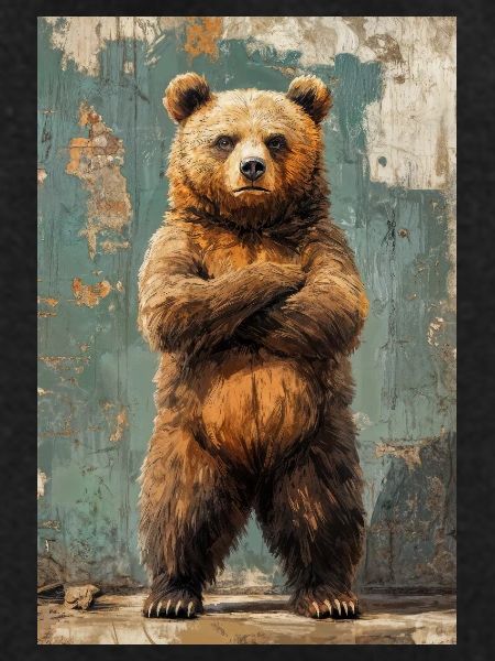 Illustration of a bear