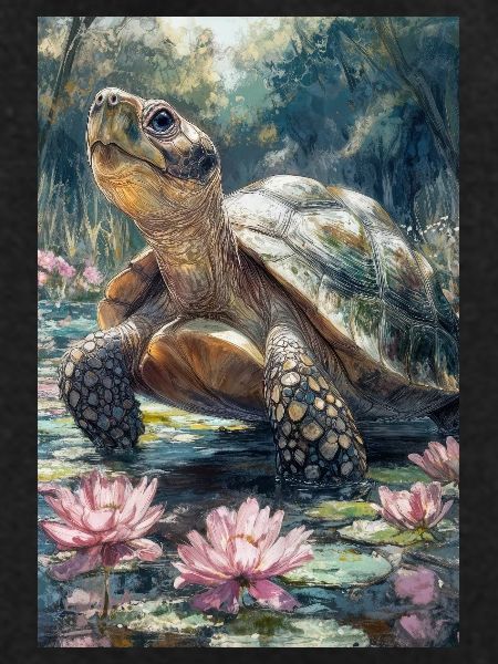 Illustration of a turtle