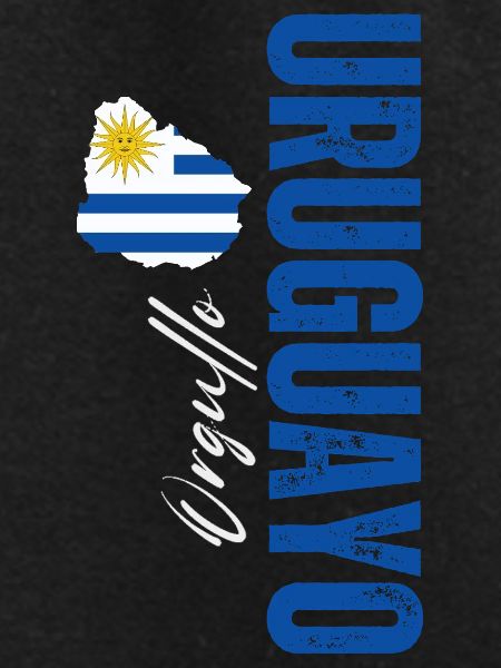 Uruguayan pride, vertical design