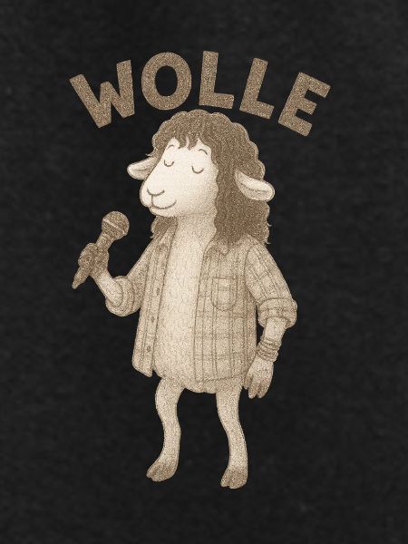 Wool Sheep with Microphone