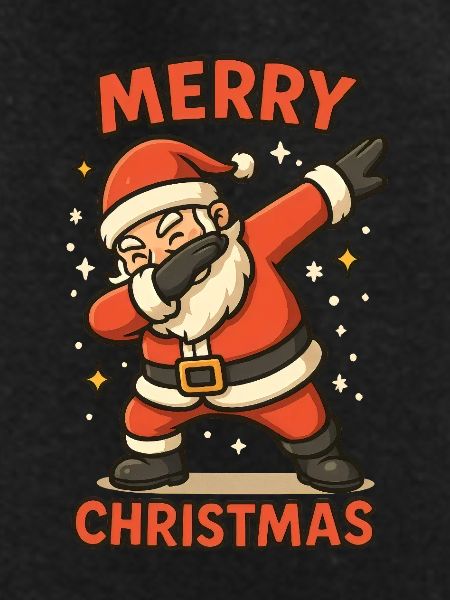 Dabbing Santa Clause
