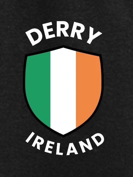 Derry Ireland Shield Flag