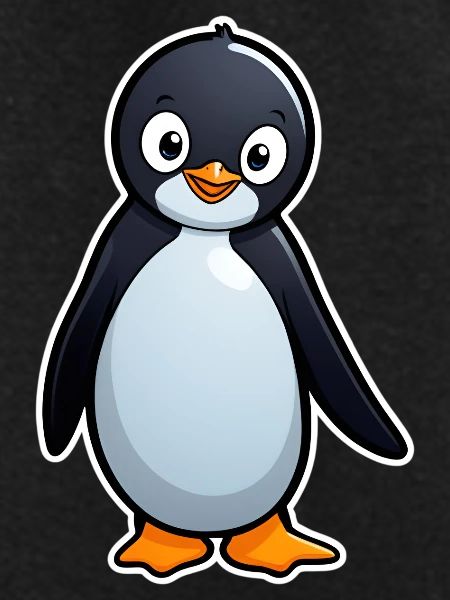 Cuddly Penguin Charm
