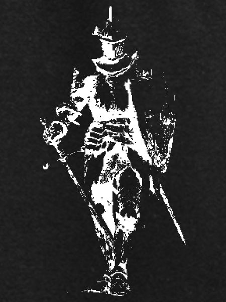Noir Knight Silhouette